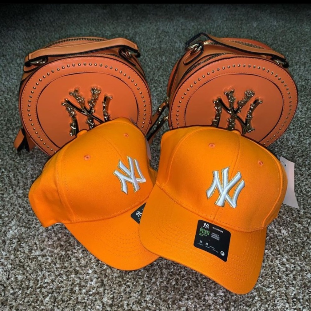 NY HAT & PURSE SET